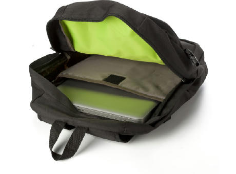 Rucksack aus 600D Polyester mit integriertem RFID Schutz Marley