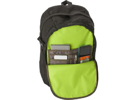 Rucksack aus 600D Polyester mit integriertem RFID Schutz Marley