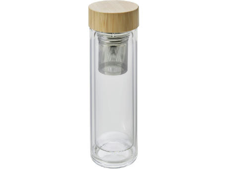 Doppelwandige Glasflasche Vicente