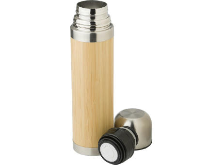 Thermosflasche aus Bambus (400 ml) Frederico