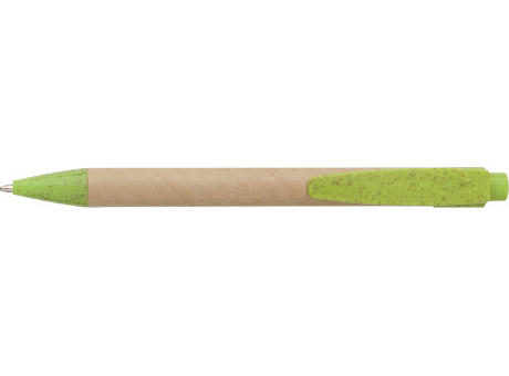 Kugelschreiber aus Karton und Weizenstroh Spencer
