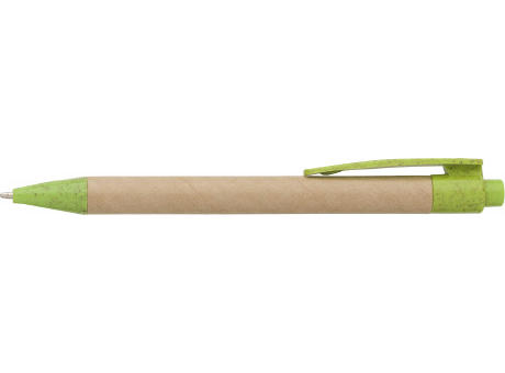 Kugelschreiber aus Karton und Weizenstroh Spencer