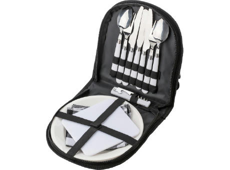 Picknick-Reisetasche aus Segeltuch Jacques