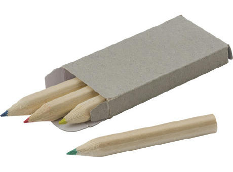 Mini-Buntstift Set aus Holz Kai