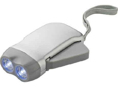 LED-Dynamotaschenlampe aus Kunststoff Tristan