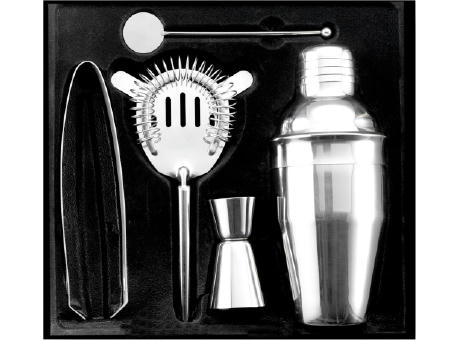 Cocktailshaker-Set aus Edelstahl Natalina