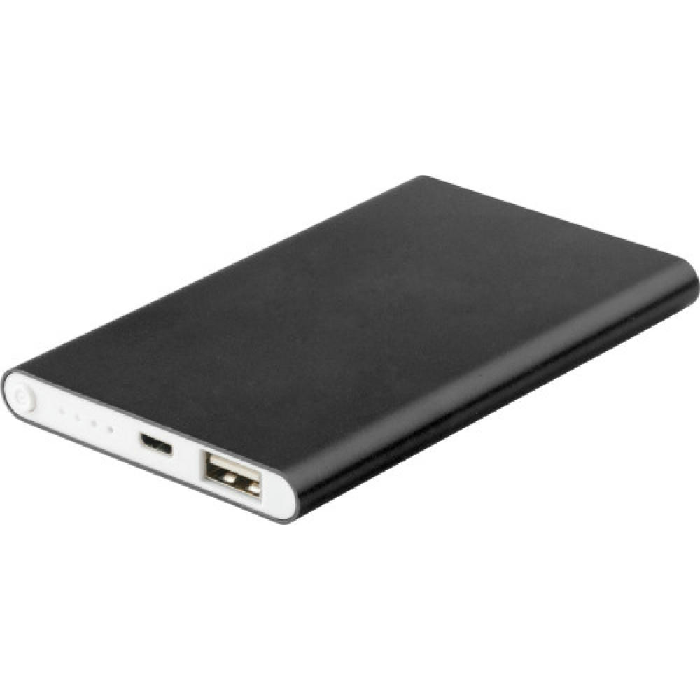 Powerbank aus Aluminium Ezra