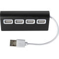 USB-Hub aus Aluminium Leo