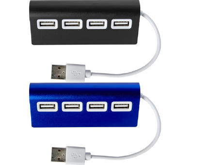 USB-Hub aus Aluminium Leo