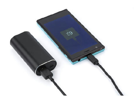 Powerbank mit zwei Wireless Kopfhörern Letitia