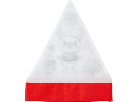 Weihnachtsmütze aus Non-Woven (80 gr/m²) Maryse