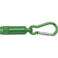 Mini-Taschenlampe aus Aluminium mit Karabiner Tracy