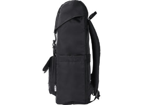 rPET (290T) Polyester Twill Rucksack mit Lasche Marlowe