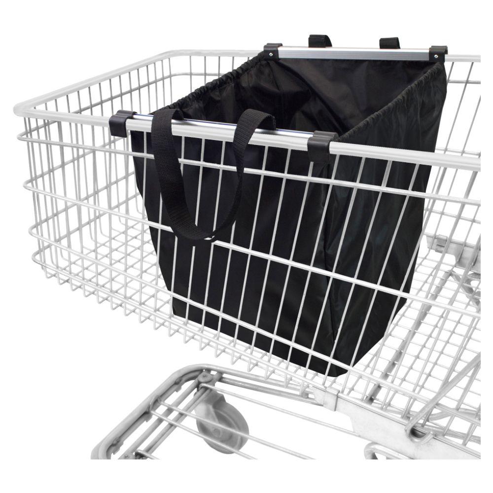 Einkaufswagentasche Easy-Shopper "ALU", schwarz