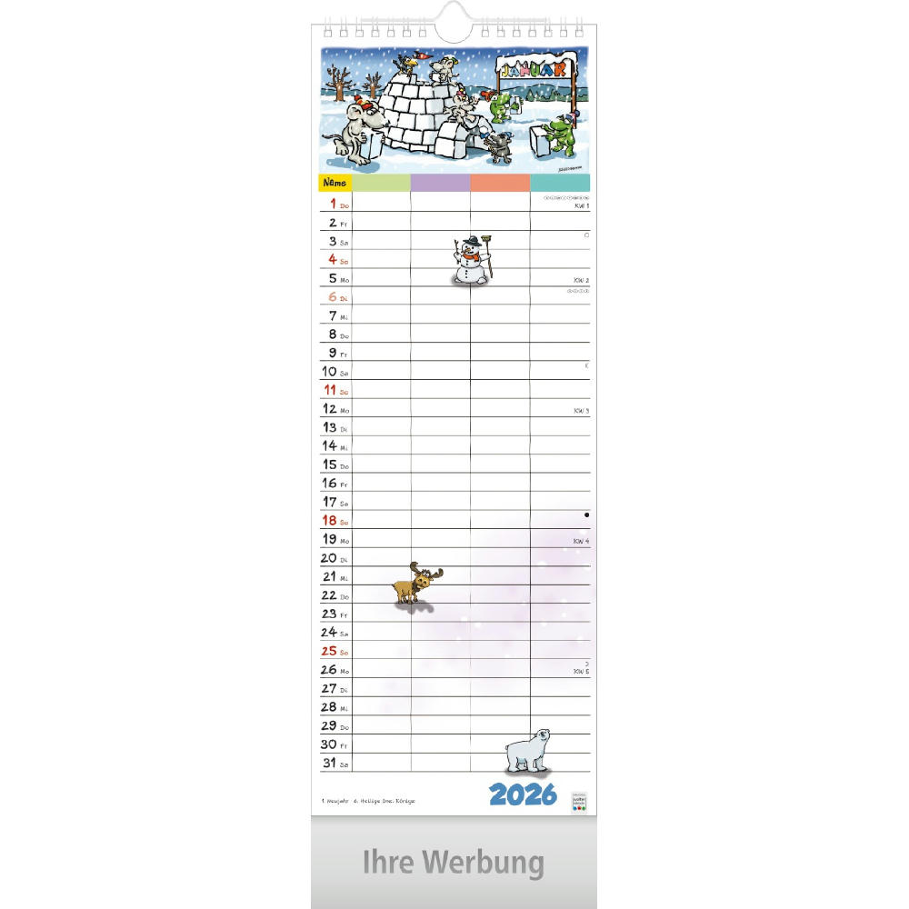 Familienplaner mit Fips