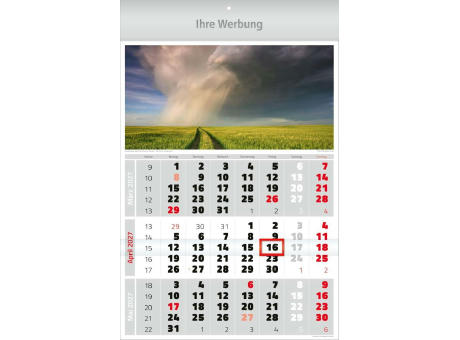 Dreimonatsbildplaner Combi 3