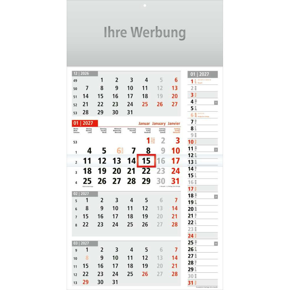 Viermonatsplaner Quattro-memo