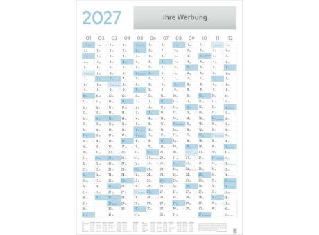 Plakatkalender Hochformat