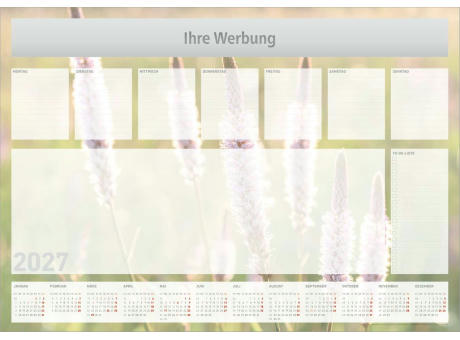 Schreibunterlage mit Hintergrundmotiv 50 Blatt 4-fbg.