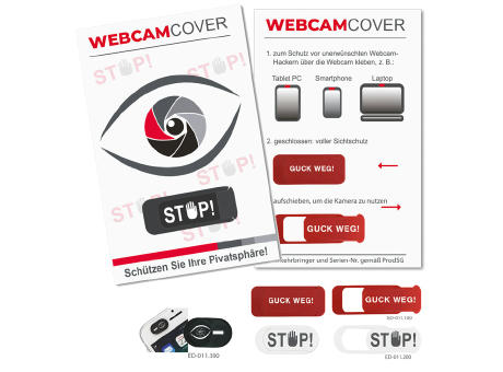 Webcam - Cover Window – Werbemittel
