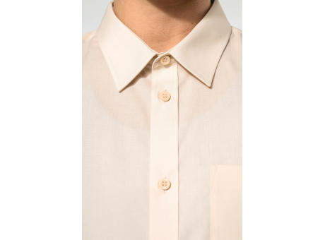 Camisa popelina de polialgodón manga corta de fácil cuidado hombre