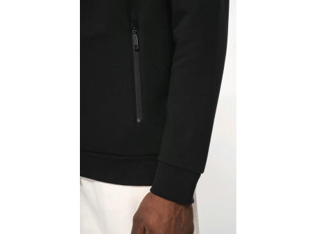 Chaqueta de felpa con cremallera