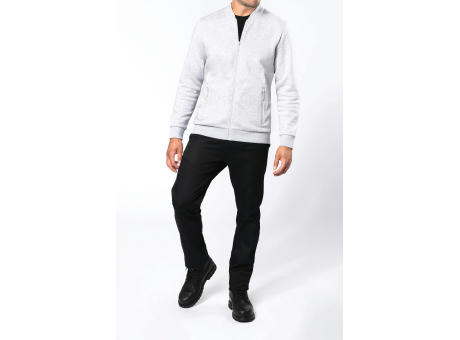 Chaqueta de felpa con cremallera