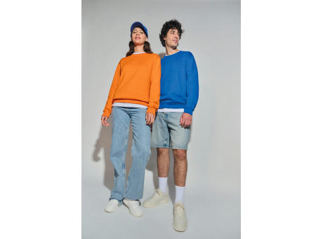 Sudadera cuello redondo unisex