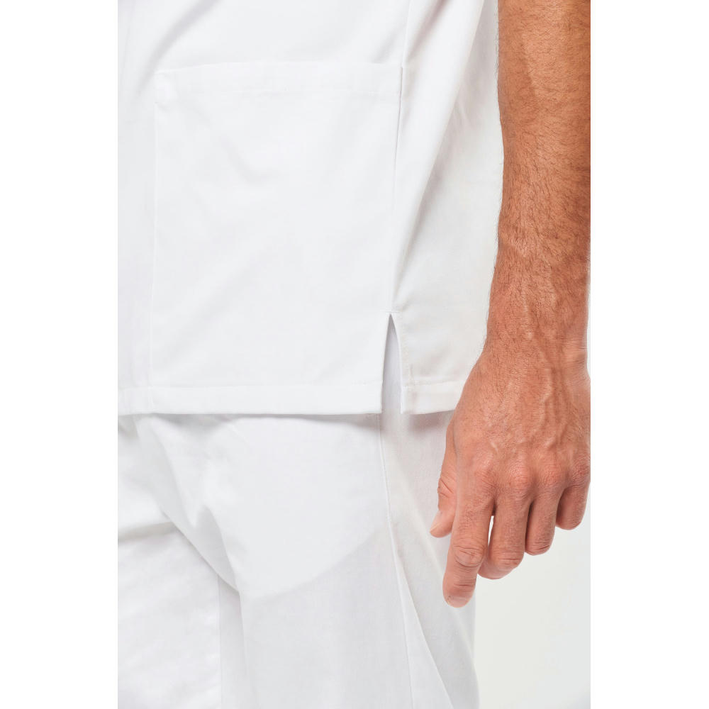 Casaca polialgodón manga corta – Unisex