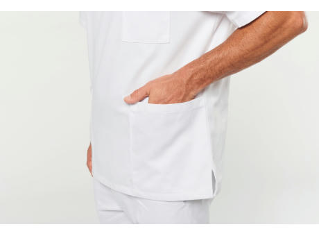 Casaca polialgodón manga corta – Unisex