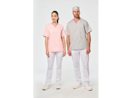 Casaca polialgodón manga corta – Unisex