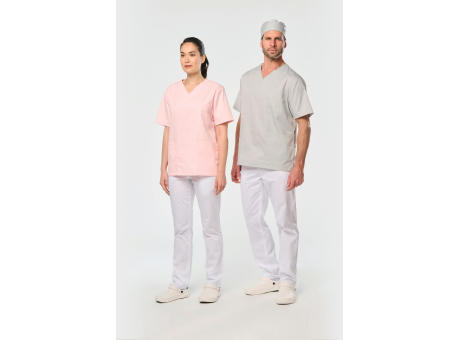 Casaca polialgodón manga corta – Unisex