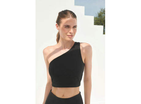Top asimétrico para mujer