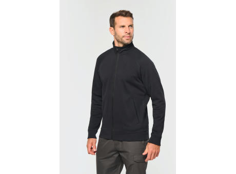 Chaqueta de felpa de algodón mangas raglán unisex