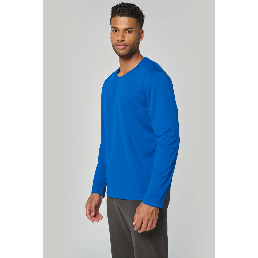 Camiseta de deporte manga larga hombre