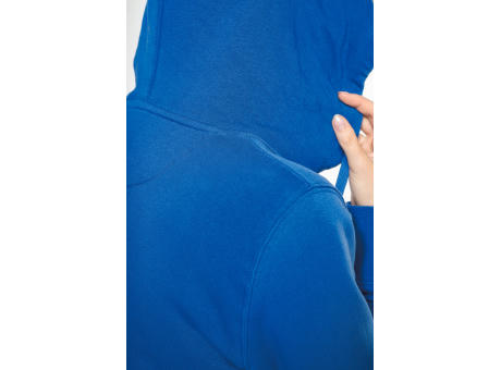 Sudadera con capucha y cremallera ecorresponsable mujer