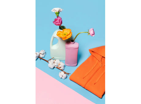 Sudadera con capucha y cremallera ecorresponsable mujer