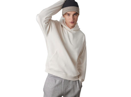 Gorro bicolor con dobladillo