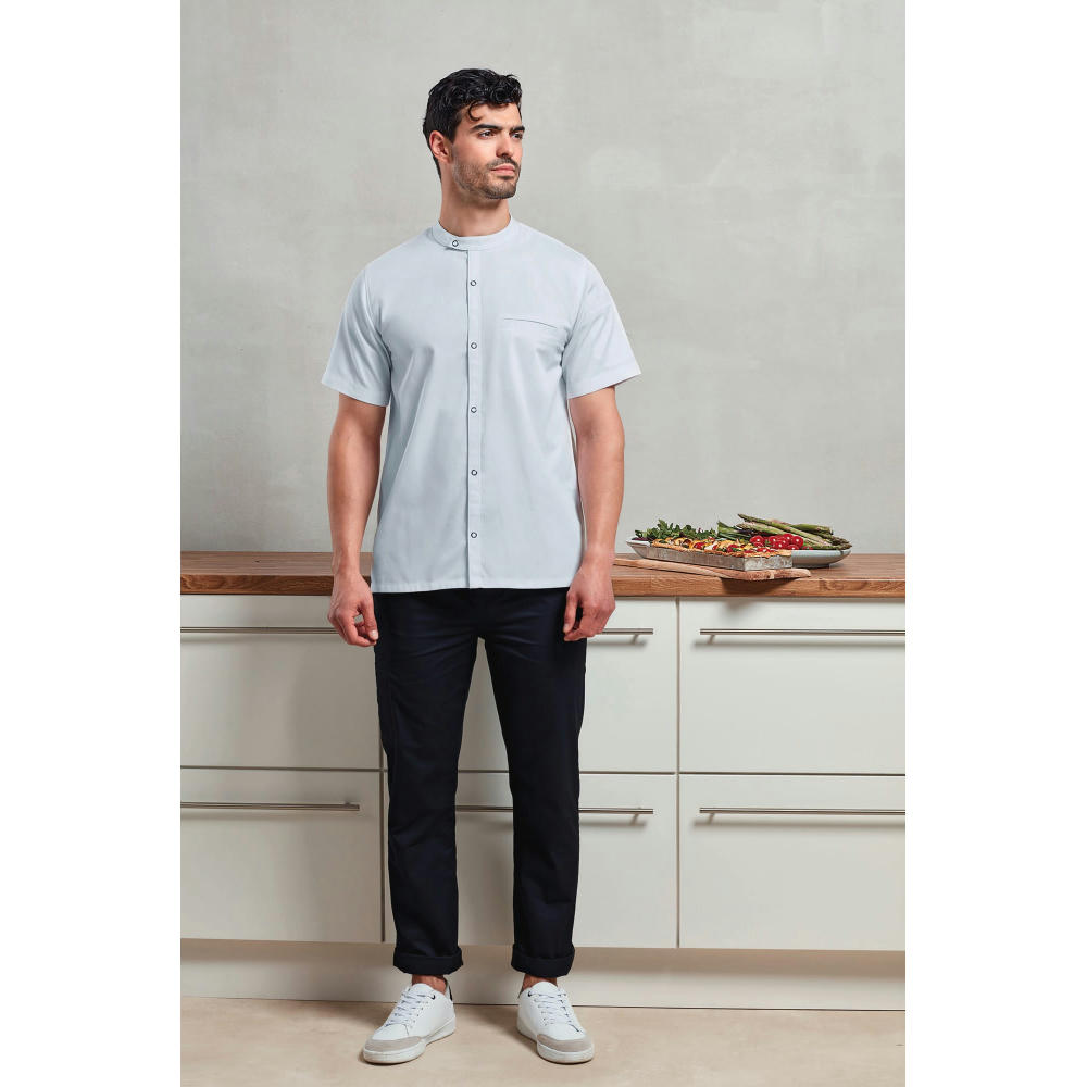 Chaqueta de chef cocinero manga corta