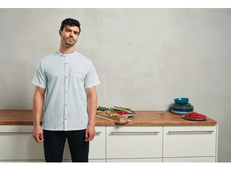 Chaqueta de chef cocinero manga corta