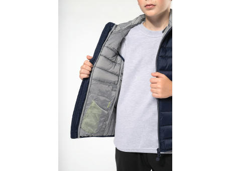 Chaleco acolchado con capucha para niño
