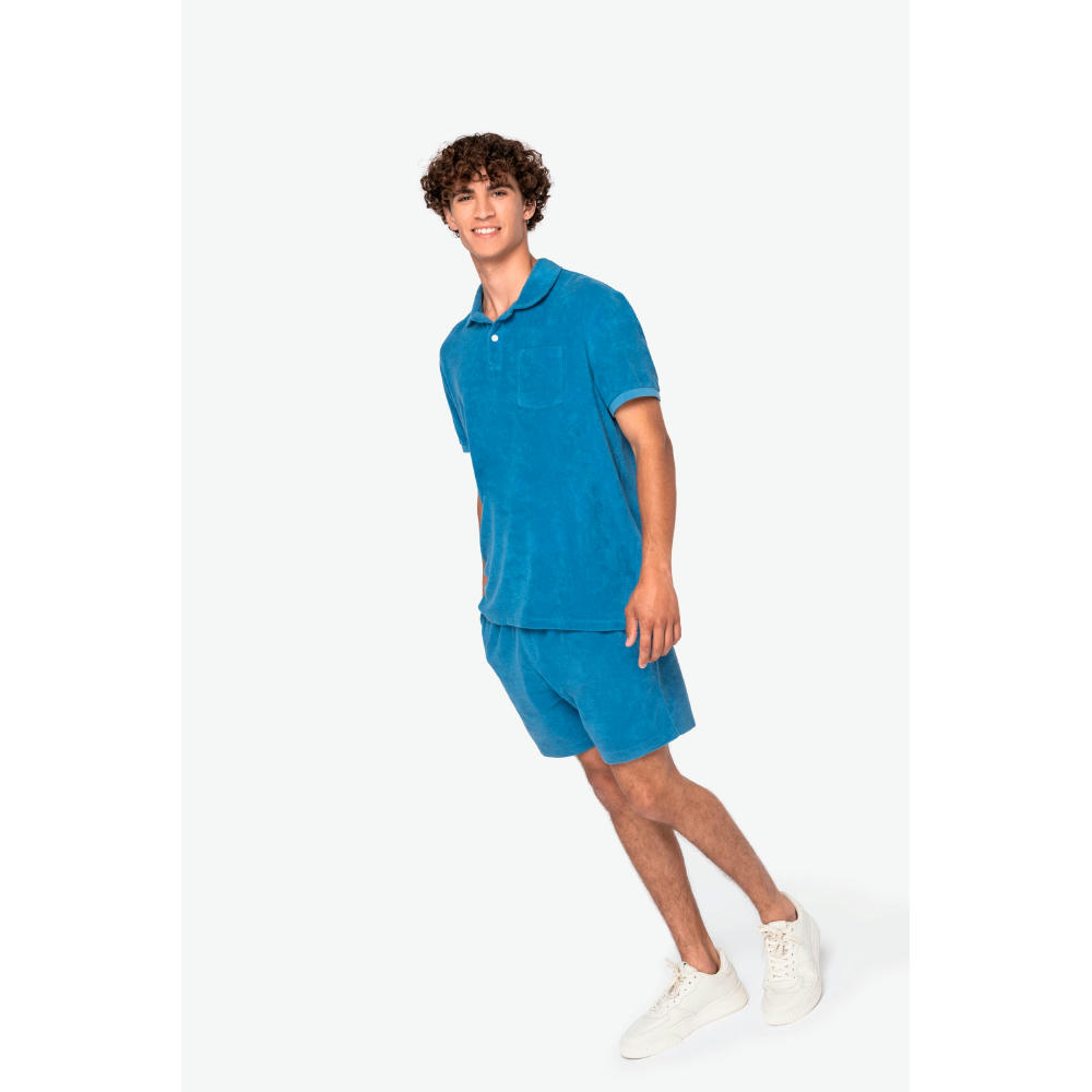 Polo ecorresponsable de rizo hombre