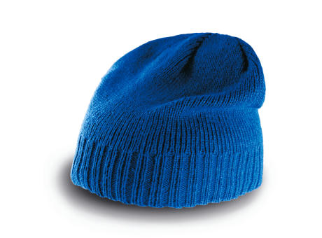 Gorro con borde acanalado
