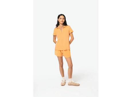 Polo ecorresponsable de rizo mujer
