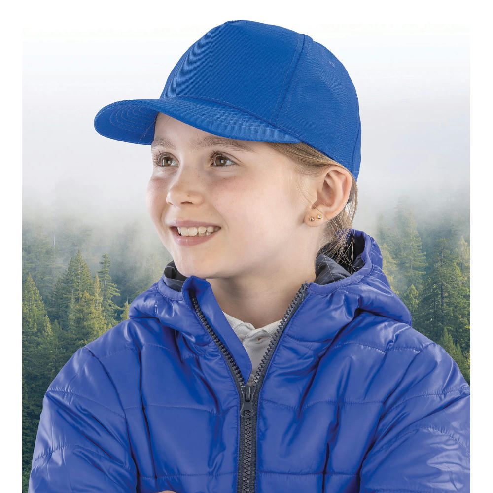Gorra reciclada 5 paneles infantil