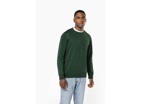Sudadera cuello redondo reciclada unisex
