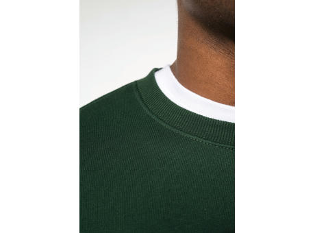 Sudadera cuello redondo reciclada unisex