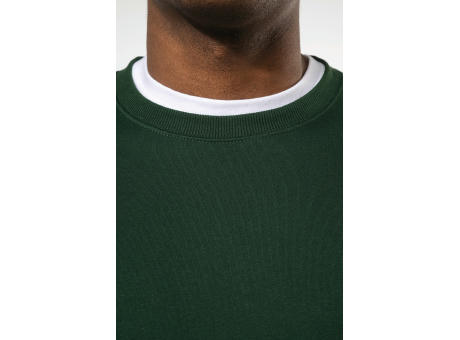 Sudadera cuello redondo reciclada unisex