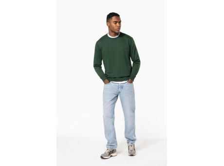 Sudadera cuello redondo reciclada unisex