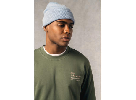 Sudadera cuello redondo reciclada unisex